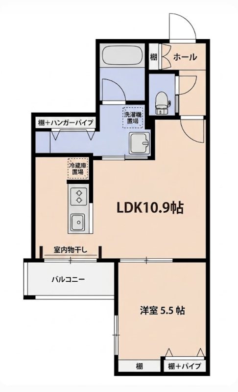 （仮称）Lien五日市駅前 間取り