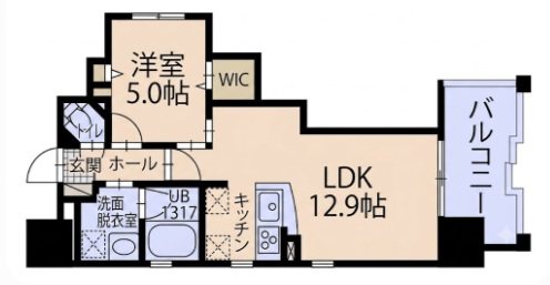 Le avante（ル　アヴァンテ） 201号室 間取り