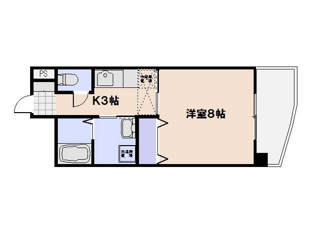 サニーヒルズK 408号室 間取り