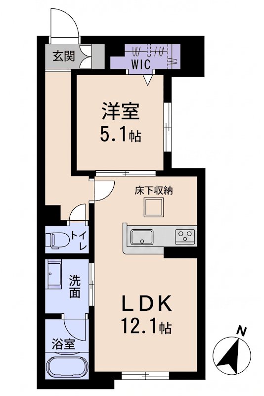 Wave 伏見 間取り図