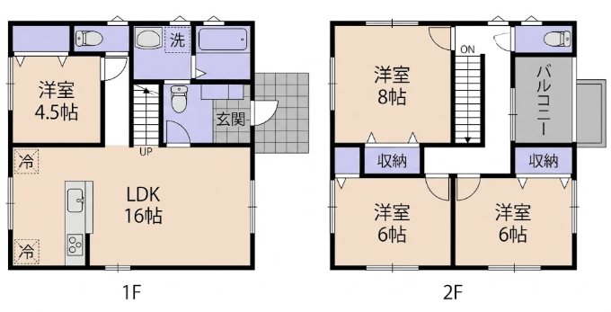 ユタカA棟 間取り