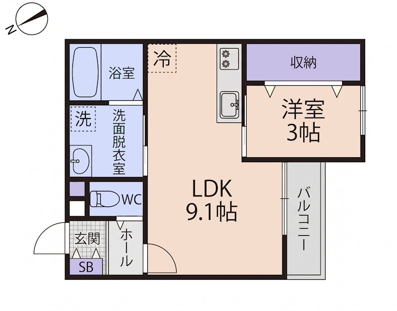 ViVi五日市 間取り