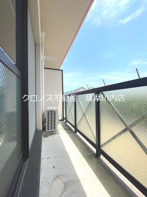 鹿児島県薩摩川内市平佐町 ベランダ
