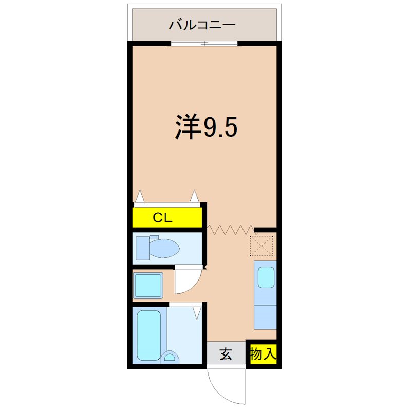 エリザホール 間取り