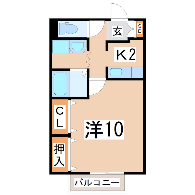 サンハイツつばめⅠ 間取り