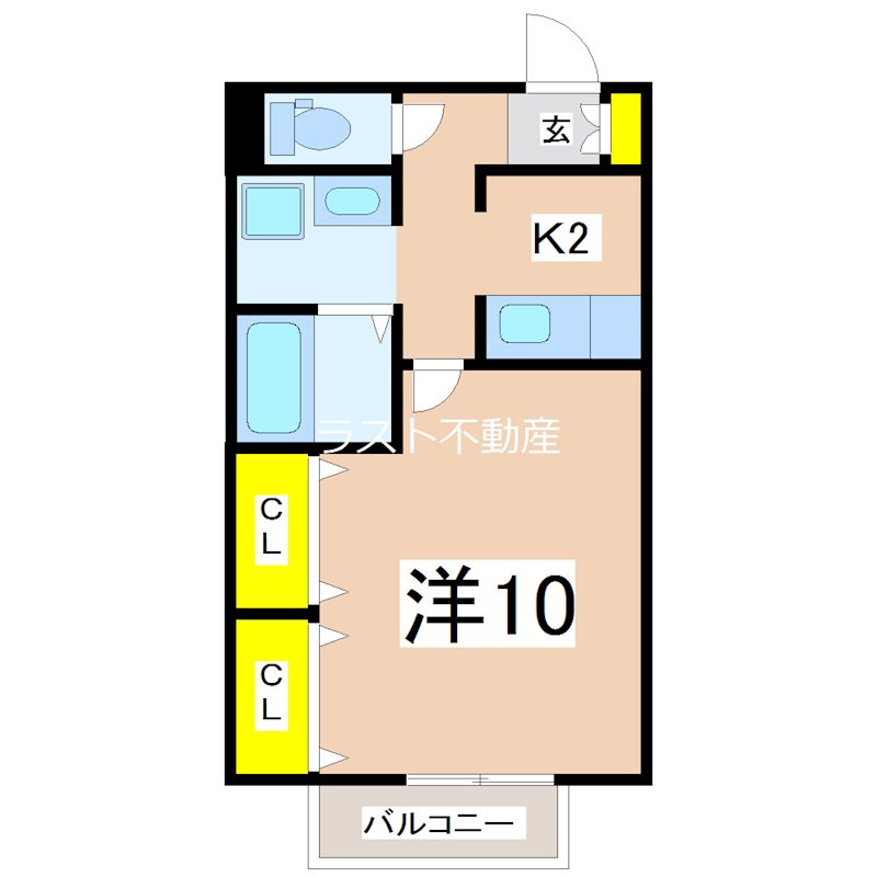 サンハイツつばめⅠ 間取り