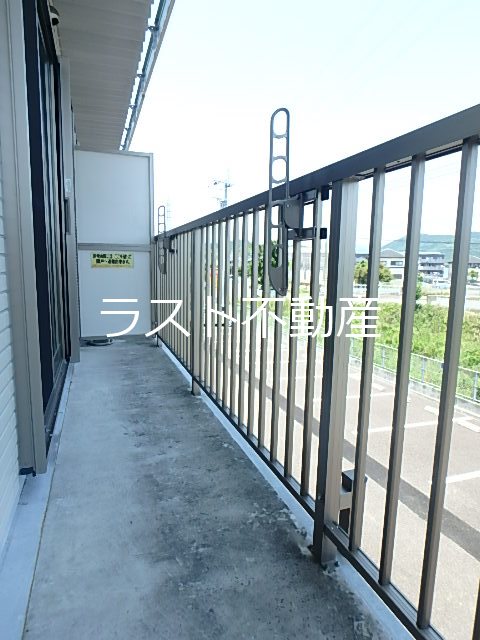 サンハイツ京田 ベランダ