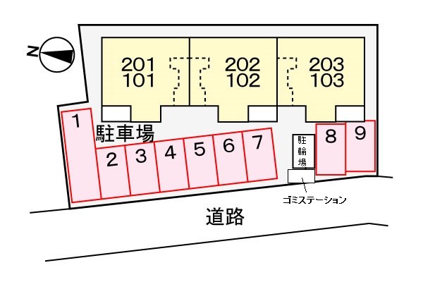 鹿児島県鹿児島市下福元町 エントランス
