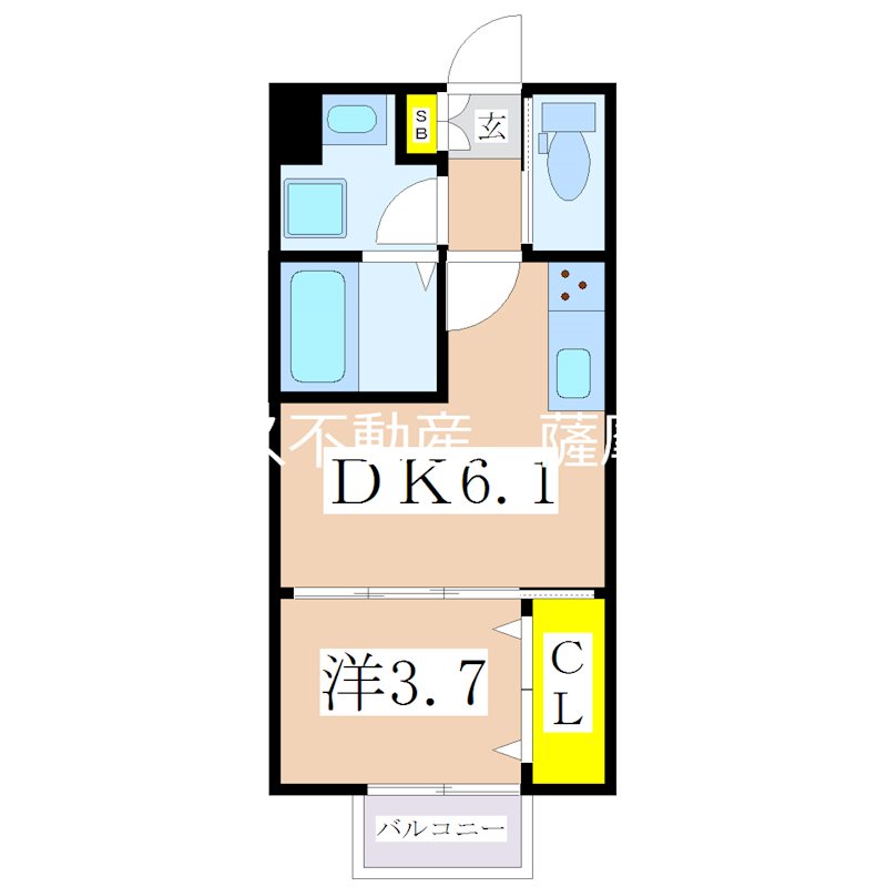 MARINE 間取り