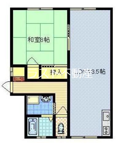 コーポアネックスM2 間取り
