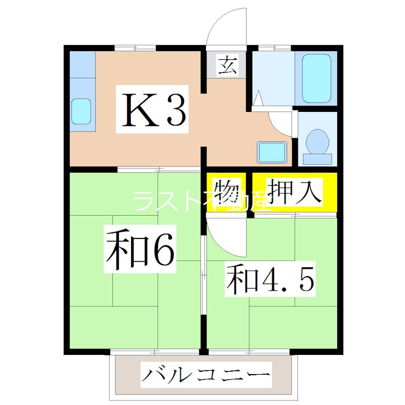 MJハイツ 間取り