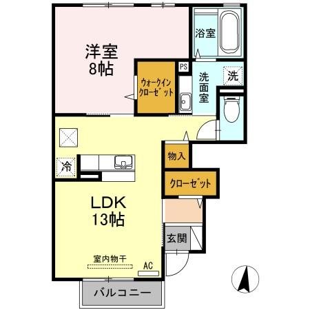 鹿児島県鹿児島市中山町 間取り