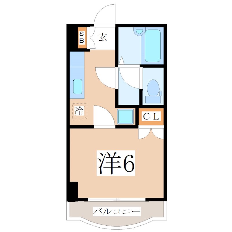 鹿児島県鹿児島市真砂町84-22 間取り