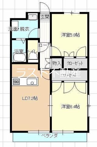 サンフラワーⅡ 間取り