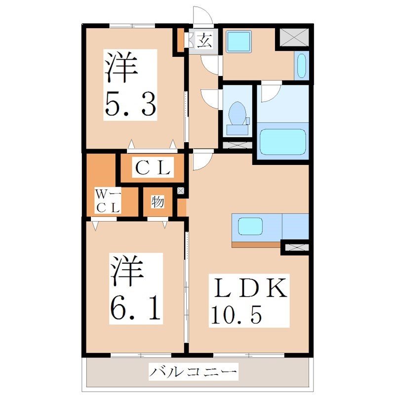 鹿児島県薩摩川内市矢倉町 間取り