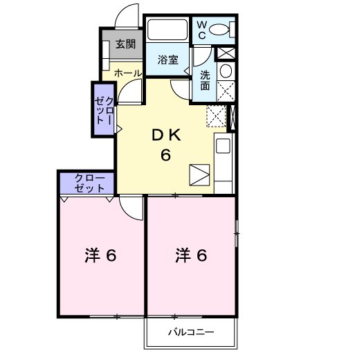 ニーロクセブンⅡ 間取り