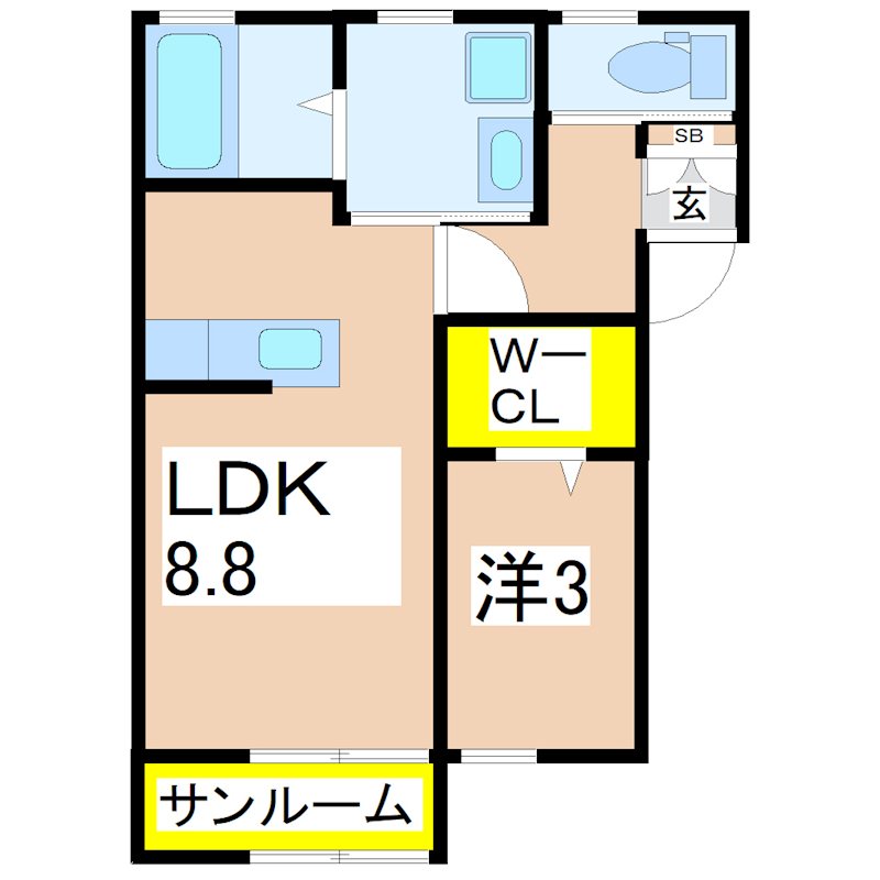 Meer A 間取り