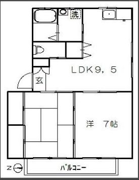 クオーレ華A 間取り