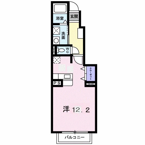 エレガンソーレⅡ 間取り
