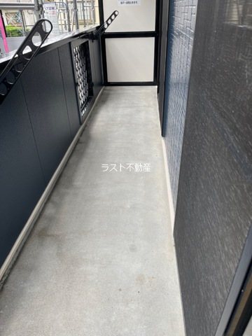 コーポ竜Ⅰ ベランダ