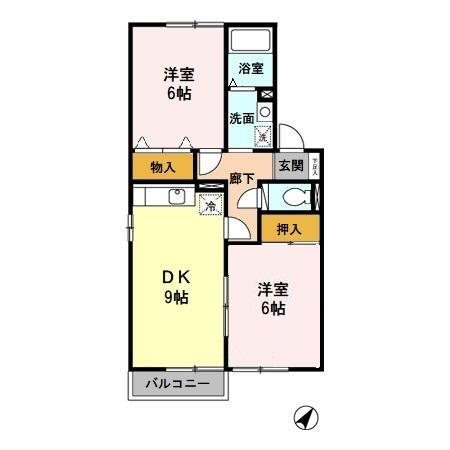 セジュールカルチェ 間取り