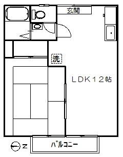 フラワーホール 間取り