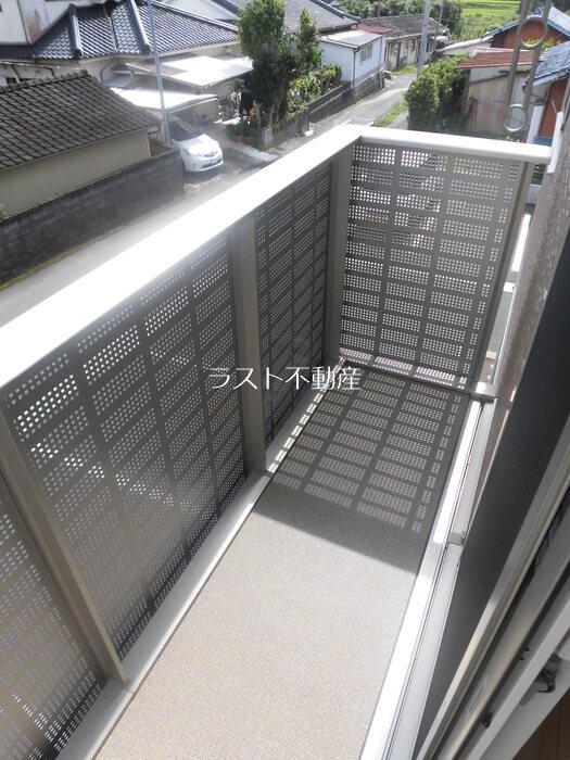 鹿児島県伊佐市大口下殿 ベランダ