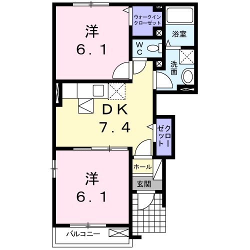 鹿児島県薩摩川内市五代町 間取り