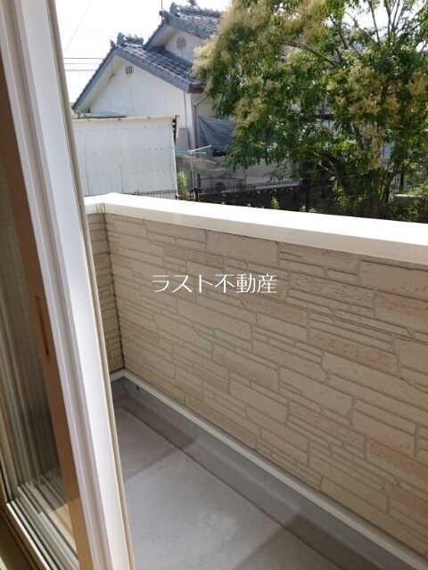 ウエストインB ベランダ