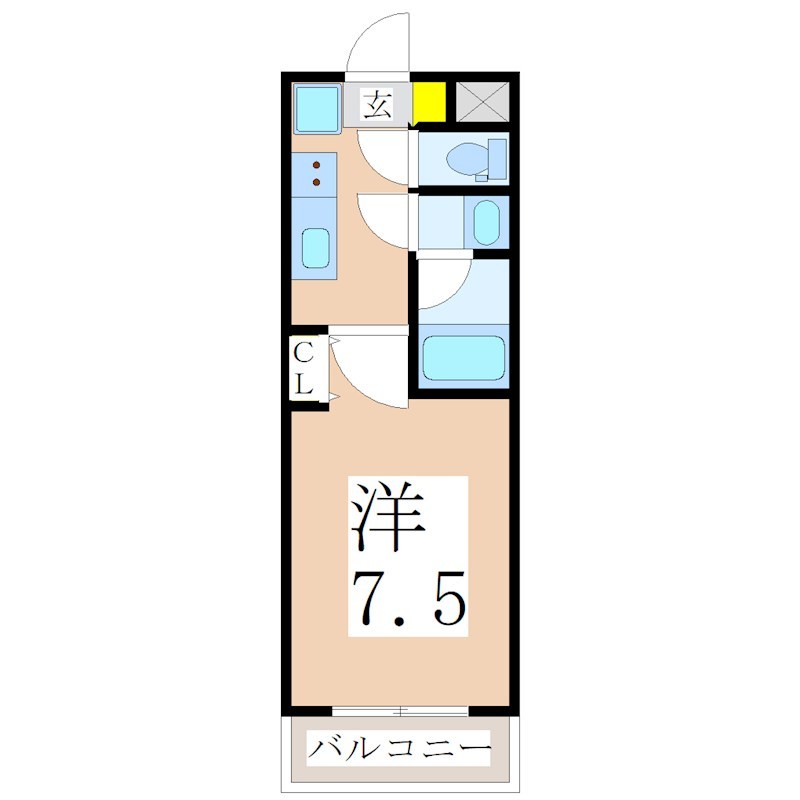 鹿児島県鹿児島市下荒田４丁目22-22 間取り