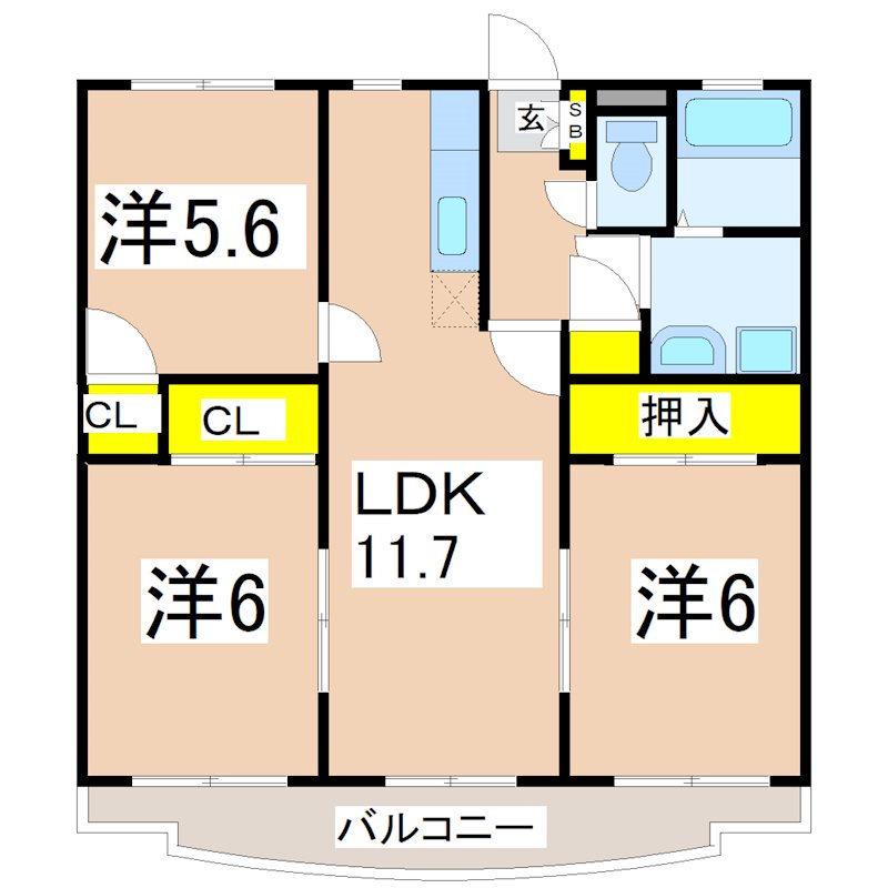 グレイスコート 間取り