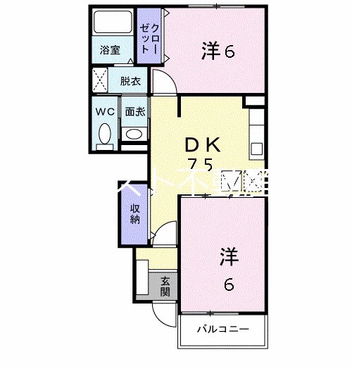 サン・フェアⅡ 間取り