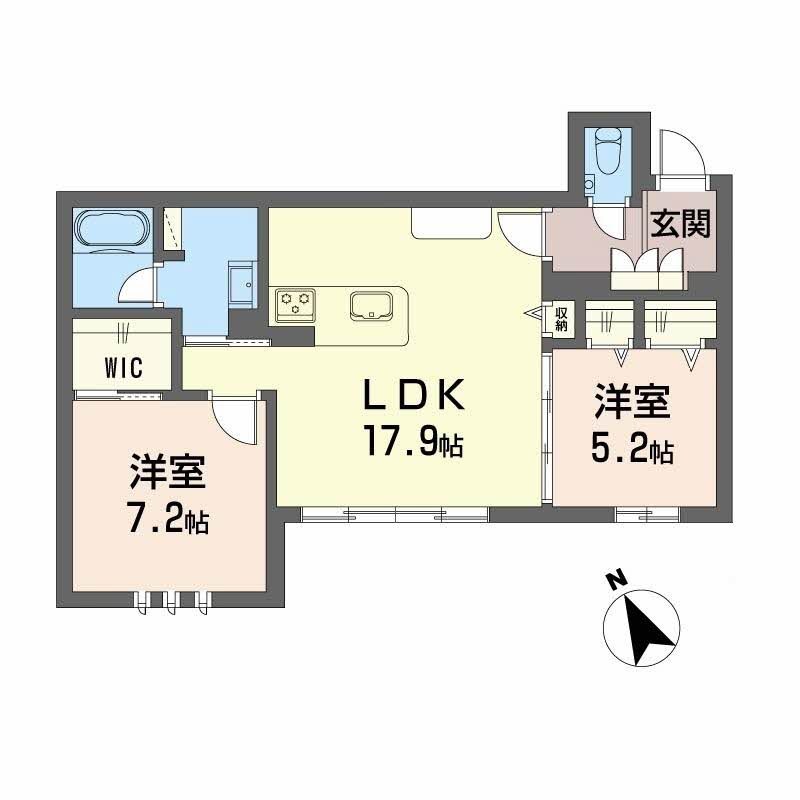 鹿児島県鹿児島市天保山町22-25 間取り