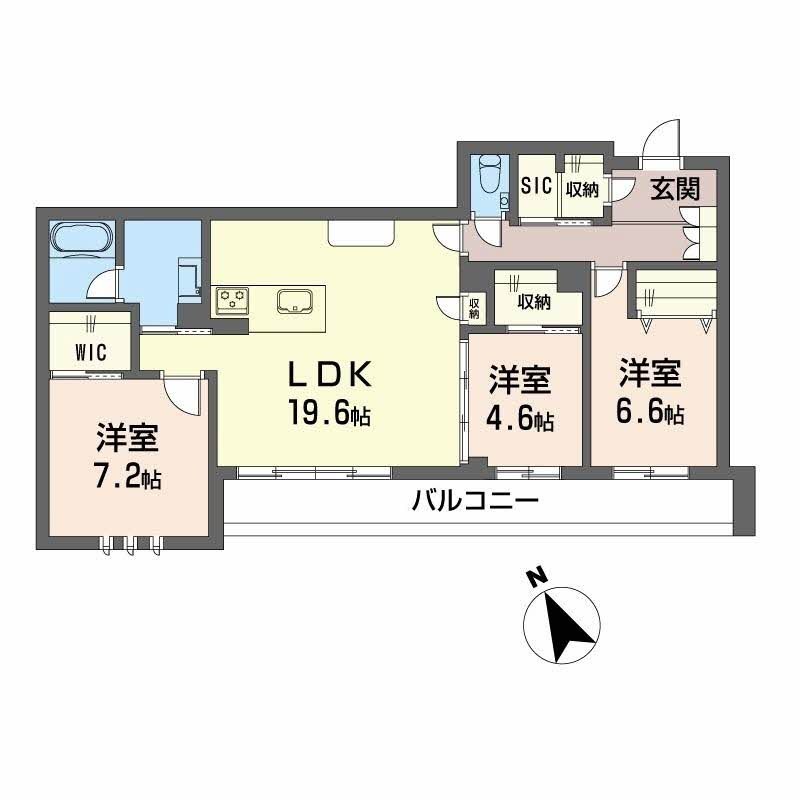 鹿児島県鹿児島市天保山町22-25 間取り
