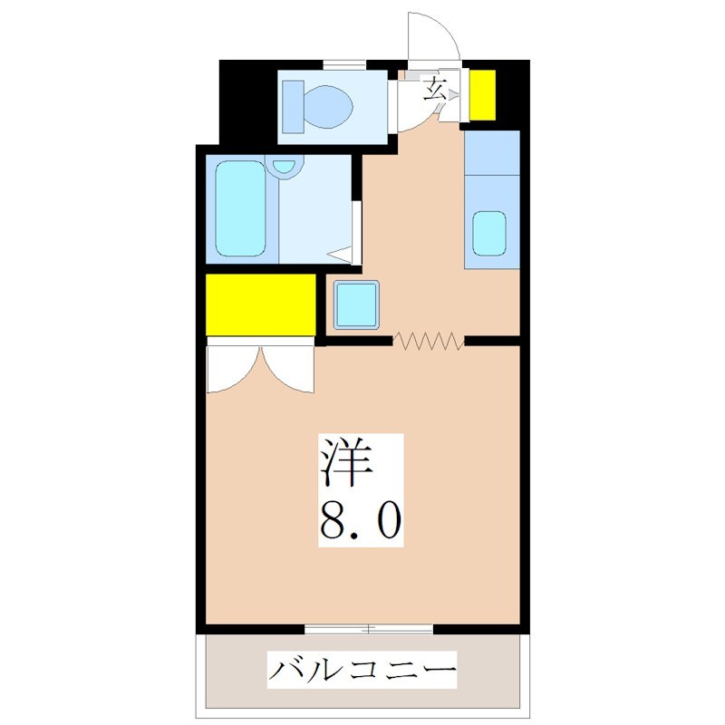 鹿児島県鹿児島市南郡元町15 間取り