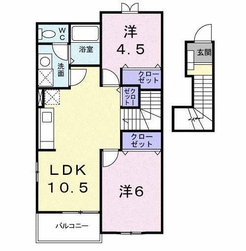クレストールF 間取り