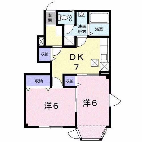 リー・ロアンヌⅡ 間取り