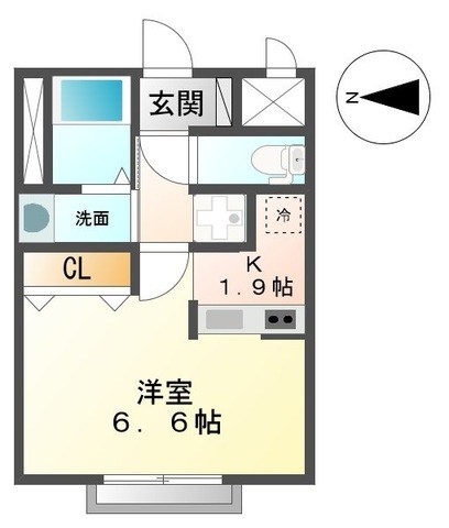 鹿児島県鹿児島市下荒田１丁目8-4 間取り