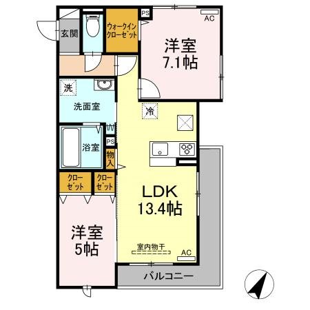 M&S RESIDENCE 間取り