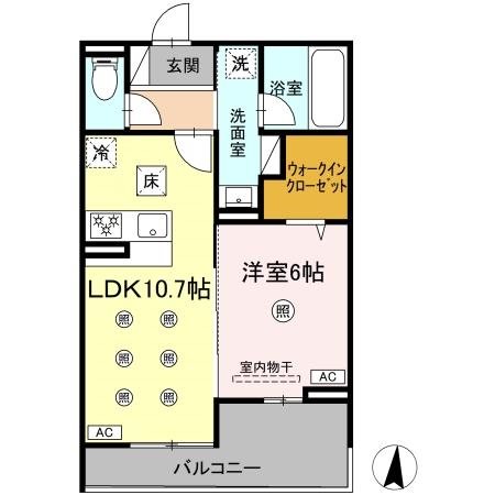 M&S RESIDENCE LIEN 間取り