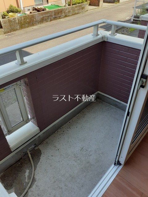 デフィーTJ ベランダ