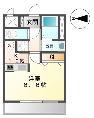鹿児島県鹿児島市下荒田１丁目8-4 間取り