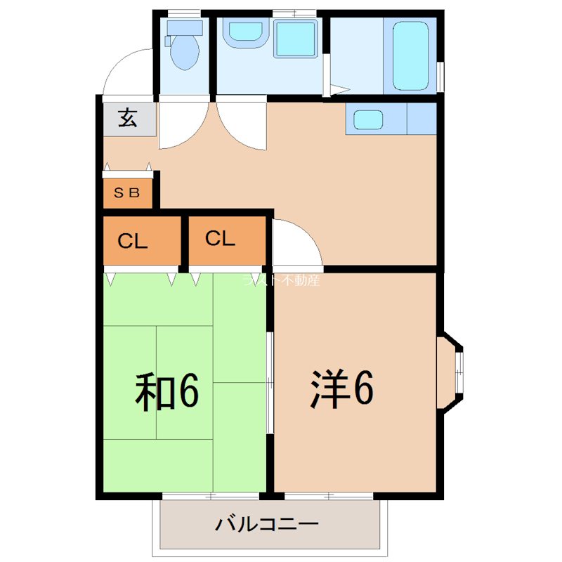 フルーリール 間取り