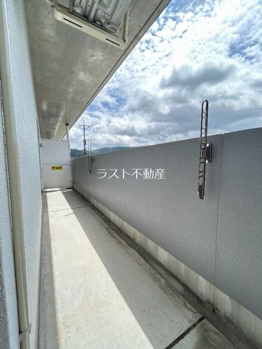 グランコート中郷Ⅱ ベランダ