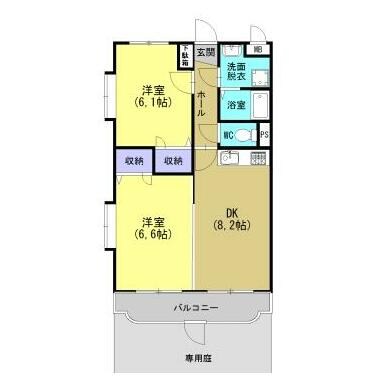 Sun Flat 間取り