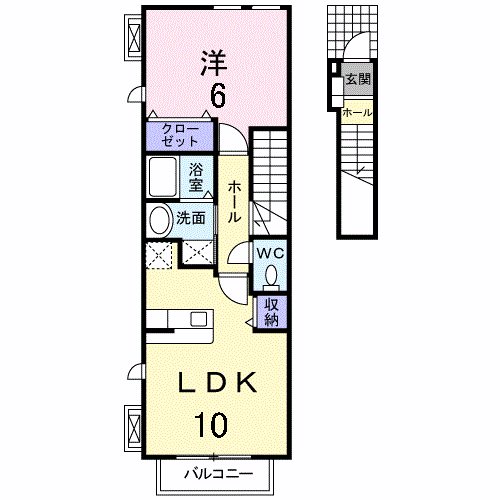 アビタシオンB 間取り