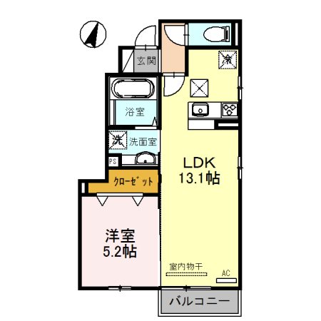 コスモ6 間取り