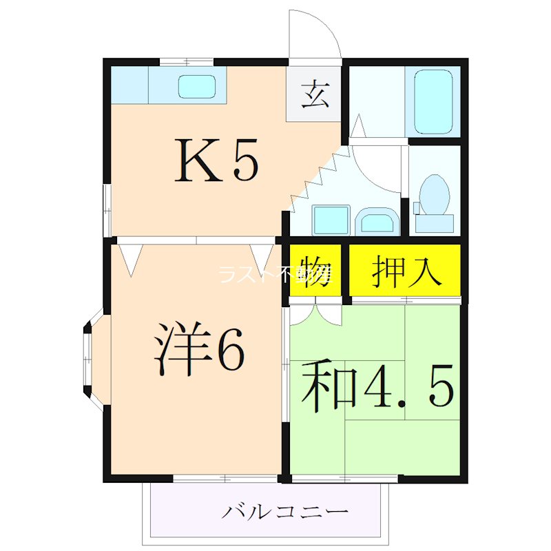 アーバンハウスⅡ 間取り