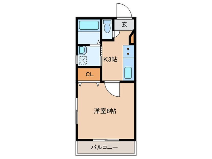 鹿児島県鹿児島市田上６丁目6-7 間取り