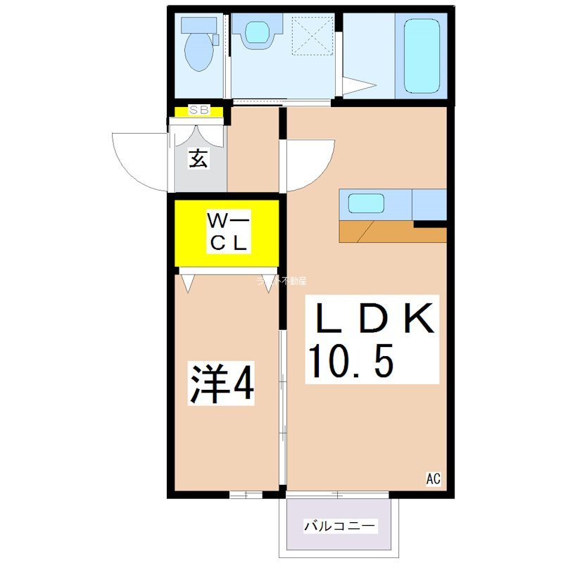 HAKUⅡ 間取り